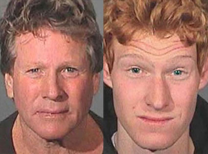 Ryan O'Neal, Redmond O'Neal Ryan O'Neal, Redmond O'Neal